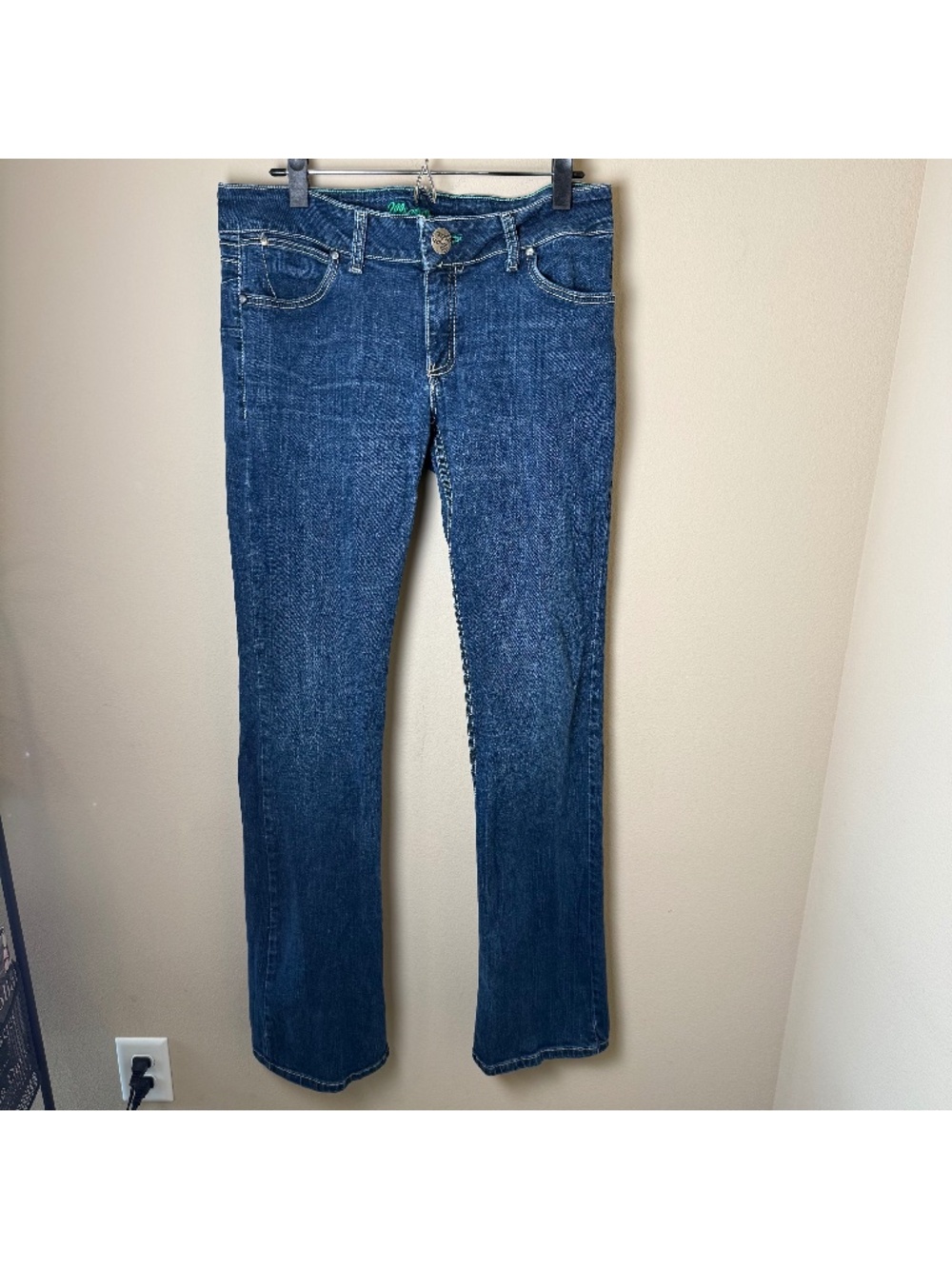 Wrangler Boot Cut Jeans Women Juniors 11/12x36 Embellished Cowgirl Western Rodeo